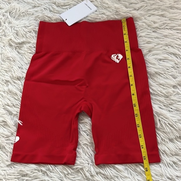 Women’s best Power Seamless Cycling Shorts red size Small - Picture 5 of 10